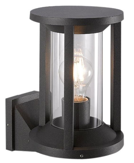 Megatron Cillo MT69049 LED-es kültéri fali lámpa E27 Fekete