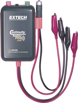 Próbalámpás szakadásvizsgáló, vezetékvizsgáló Extech CT-20