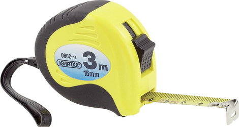 kwb 060213 Mérőszalag 3 m Acél, Műanyag