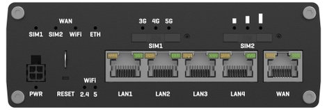 Teltonika RUTX50 Router Beépített modem: LTE, UMTS 2.4 GHz, 5 GHz 5. kép