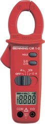 AC váltóáramú lakatfogó multiméter 400A/AC Benning CM 1-2 bélyegkép