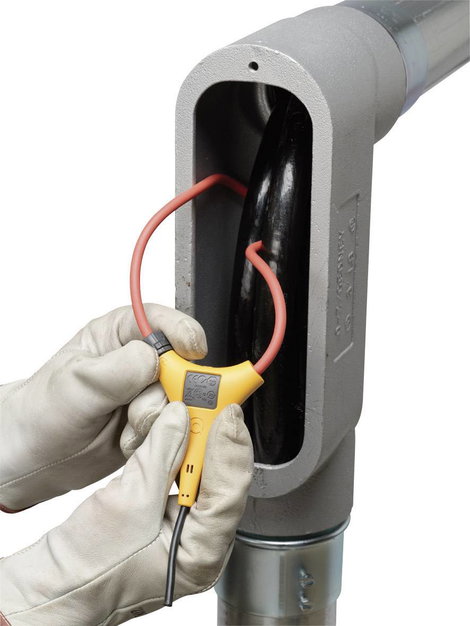 Lakatfogó flexibilis mérő adapter CAT III 1000 V, CAT IV 600 V Fluke i2500-18 iFlex 3. kép