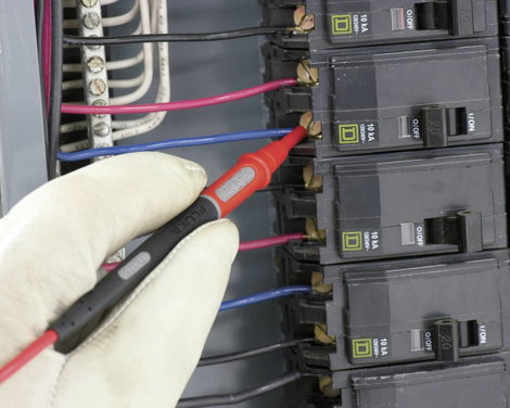 Multiméter mérőkábel, mérőzsinór készlet 1.50 m fekete, piros Fluke TL175 TwistGuard 5. kép