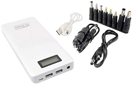 XTPower XT-16000 QC3 Powerbank 15600 mAh Lítiumion USB, DC alj 3.5 mm Fehér