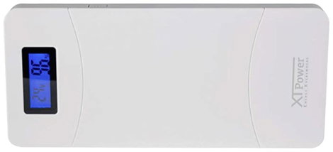 XTPower XT-16000 QC3 Powerbank 15600 mAh Lítiumion USB, DC alj 3.5 mm Fehér 3. kép