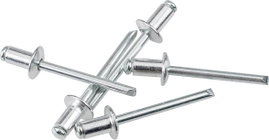 kwb 407457 Popszegecs (Ø x H) 3.2 mm x 6.5 mm Alumínium Alumínium Alumínium 50 db
