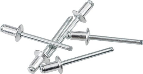 kwb 407457 Popszegecs (Ø x H) 3.2 mm x 6.5 mm Alumínium Alumínium Alumínium 50 db