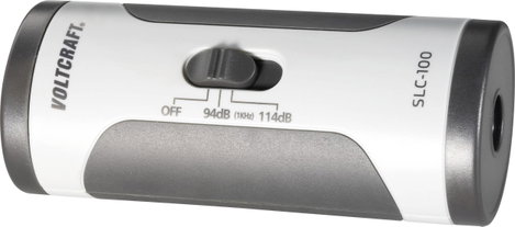 Akusztikai, hang kalibrátor Voltcraft SLC-100 3. kép