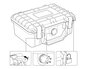 Univerzális kültéri koffer 206 x 167 x 90 mm, TOOLCRAFT TO-7859265 4. bélyegkép