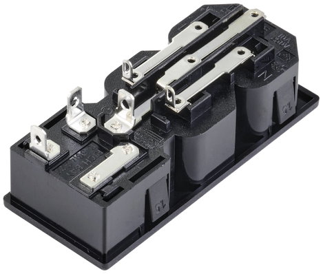 TRU COMPONENTS TC-10475852 Üzemi eszköz csatlakozó Alj, beépíthető, függőleges, Dugó, beépíthető, fü 2. kép