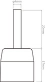 TOOLCRAFT TPS-800HT1 Hőlégfúvó dűzni Hegy méret 4 mm Csúcs hossza 37 mm Tartalom, tartalmi egységek 2. bélyegkép