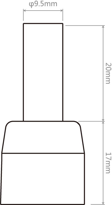 TOOLCRAFT TPS-800HT3 Hőlégfúvó dűzni Hegy méret 9.5 mm Csúcs hossza 37 mm Tartalom, tartalmi egysége 2. kép
