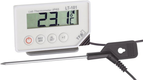 Digitális beszúró labor hőmérő, -40...+200 °C, TFA LT-101