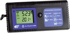 Szén-dioxid CO2 mérő, levegőminőség mérő, helyiségklíma mérő műszer TFA Air CO2ntrol 3000 5020-0106
