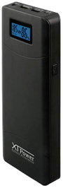 Powerbank 20400 mAh Lítiumion USB, DC alj, fekete, XTPower XT-20000 QC3 3. bélyegkép