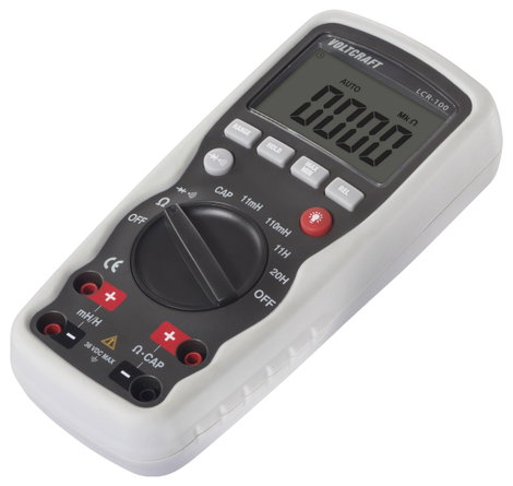 LCR mérőműszer, induktivitás, kapacitás, ellenállásmérő Voltcraft LCR 100 2. kép