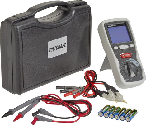LCR mérőműszer, induktivitás, kapacitás, ellenállásmérő CAT III 600V Voltcraft R-200 2. kép