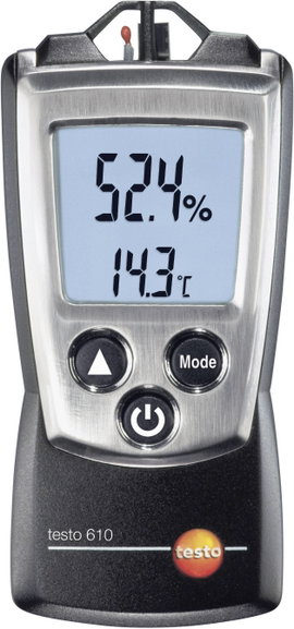 TESTO 610 digitális hő- és páratartalom mérő