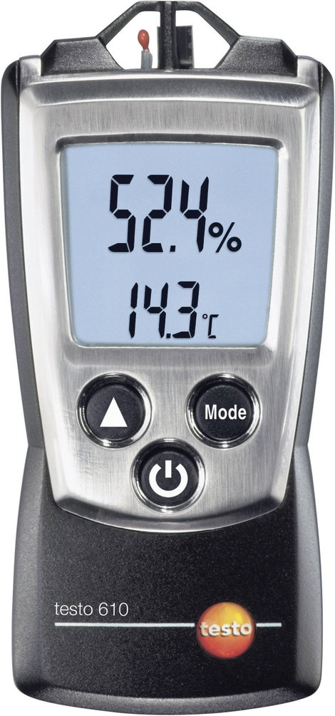 TESTO 610 digitális hő- és páratartalom mérő