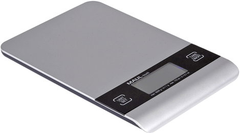 Maul 1635095 1635095 Levélmérleg Mérési tartomány (max.) 5000 g Leolvashatóság 1 g Elemekről üzemelt 3. kép