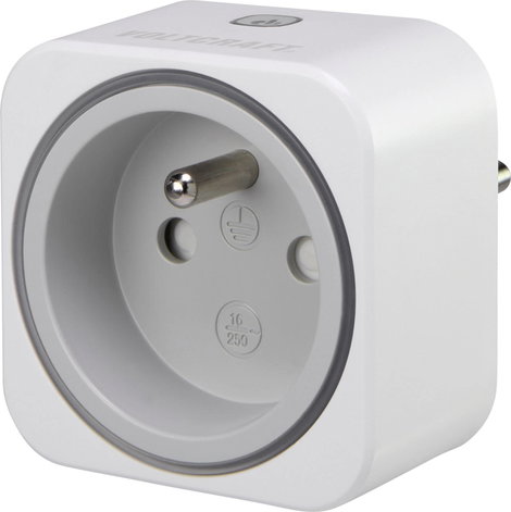 VOLTCRAFT SEM6000FR Energiafogyasztás mérő Bluetooth csatlakozó, Adatexport, Adatgyűjtő funkció, Köl 3. kép