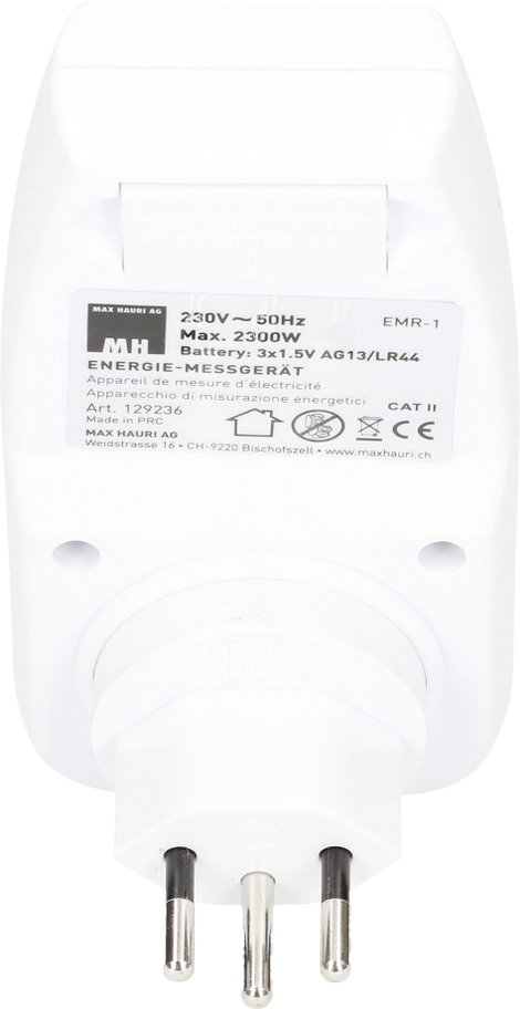 Max Hauri AG 129236 Energiafogyasztás mérő 3. kép