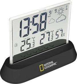 National Geographic Transparent 9070300 Vezeték nélküli időjárásjelző állomás