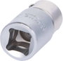 KS Tools 911.4327 1/4" bit adapter foglalat, szorítógyűrűvel 3. bélyegkép