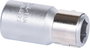 KS Tools 911.4327 1/4" bit adapter foglalat, szorítógyűrűvel 4. bélyegkép