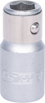 KS Tools 911.4327 1/4" bit adapter foglalat, szorítógyűrűvel 5. bélyegkép