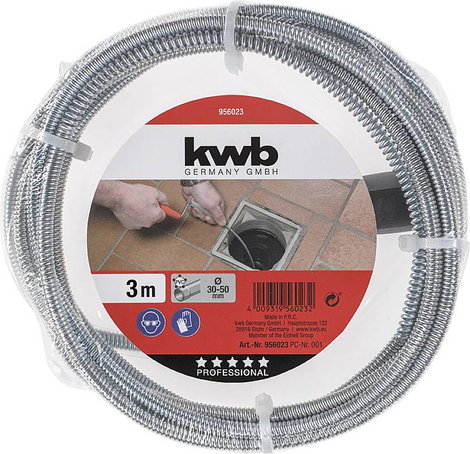 kwb 956023 Csőtisztító spirál 2. kép