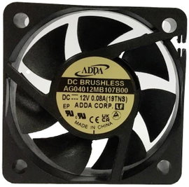 ADDA AG04012MB107B00(19TNS) Axiális ventilátor 12 V/DC (H x Sz x Ma) 40 x 40 x 10 mm