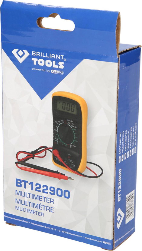 Brilliant Tools BT122900 Kézi multiméter digitális 4. kép