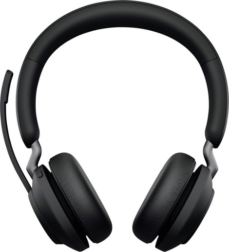 Jabra Evolve2 65 UC Telefon On Ear headset Bluetooth® Stereo Fekete Noise Cancelling Hangerő szabály 3. kép