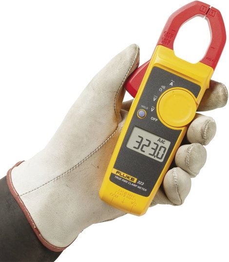 AC váltóáramú lakatfogó True RMS (valódi effektív érték mérő) 400A/AC Fluke 323 3. kép
