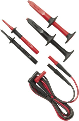 Multiméter mérőzsinór, mérőfej készlet, 4 mm-es banándugókhoz 1,5m Fluke TL223-1 SureGrip Electrical