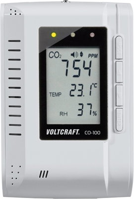 Levegőminőség mérő adatgyűjtő funkcióval, Voltcraft CO-100
