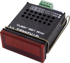 Greisinger GTH 2448/2 hőmérsékletmérő modul, -200 - +650 °C, Pt100 (2 vezetékes), 46x22 mm