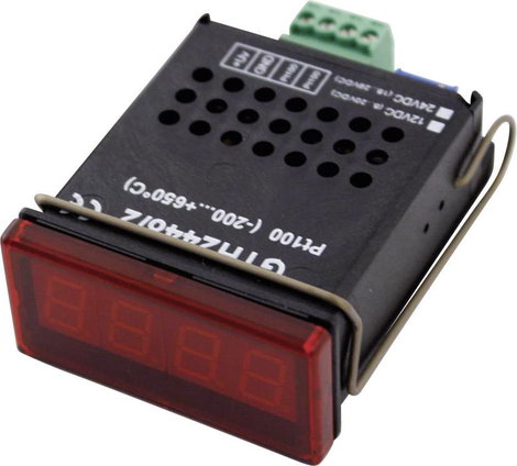 Greisinger GTH 2448/2 hőmérsékletmérő modul, -200 - +650 °C, Pt100 (2 vezetékes), 46x22 mm