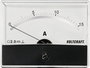 Beépíthető analóg lengőtekercses árammérő műszer 15A/DC Voltcraft AM-86x65 2. bélyegkép