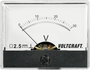Beépíthető analóg lengőtekercses feszültségmérő műszer 30V/DC Voltcraft AM-60x46 2. bélyegkép