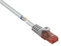 Renkforce RF-5047426 RJ45 Hálózati kábel, patchkábel CAT 6 U/UTP 0.15 m Szürke Védővel, Halogénmente bélyegkép