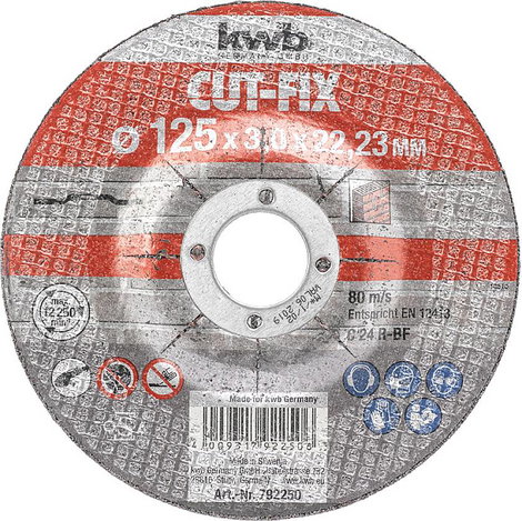 kwb 792250 Vágótárcsa, egyenes 1 db Kő