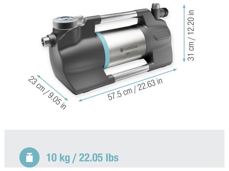 GARDENA 5600 Silent+ Kerti szivattyú 5600 l/óra 47 m 4. kép