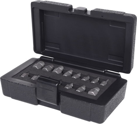 KS Tools 150.1385 Spirálcsavar és csavarkihúzó készlet, 15 db
