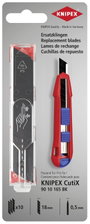 Knipex 90 10 165 E02 KNIPEX 90 10 165 E02 cserepengék 90 10 165 BK-hoz (10x) 119 mm 10 db bélyegkép