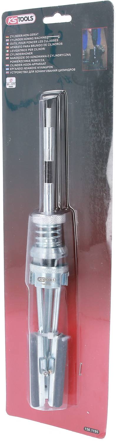 KS Tools 150.1195 Hengerhónoló berendezés, Ø 51-177mm 5. kép