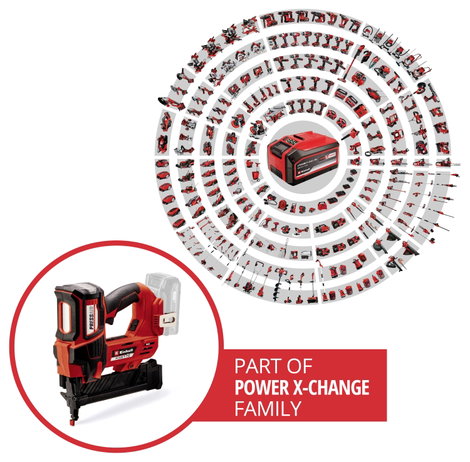 Einhell FIXETTO 18/38 S Professional Power X-Change Familie 4257785 Akkus tűzőgép Kapocs típus 53-as 2. kép