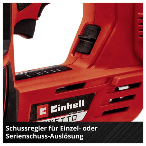 Einhell FIXETTO 18/38 S Professional Power X-Change Familie 4257785 Akkus tűzőgép Kapocs típus 53-as 9. kép
