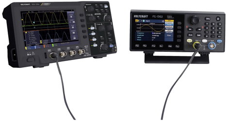 Hálózati függvénygenerátor 1 µHz - 30 MHz 2 csatorna, tetszőleges jel, VOLTCRAFT FG-1302 10. kép
